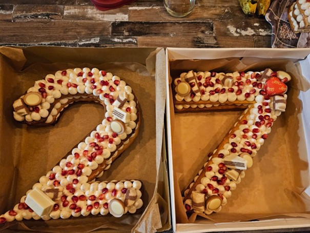Number cake
